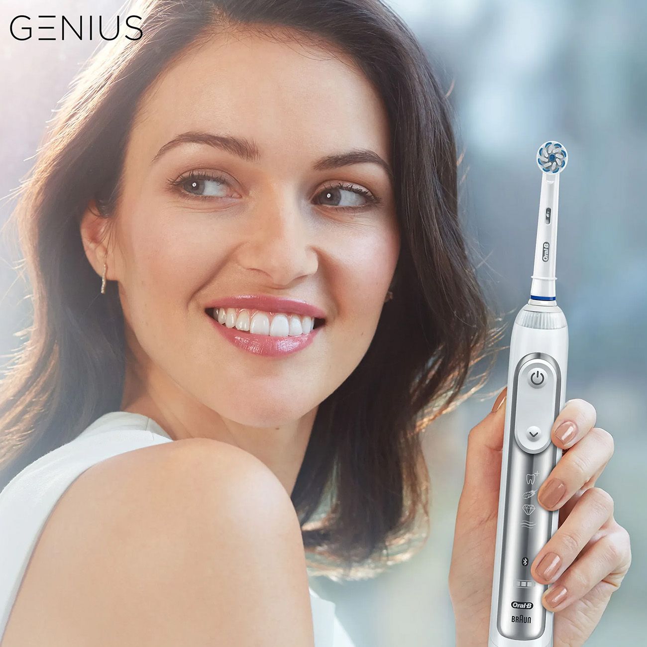 Oral-B Genius 8100S Elektrische Zahnbürste