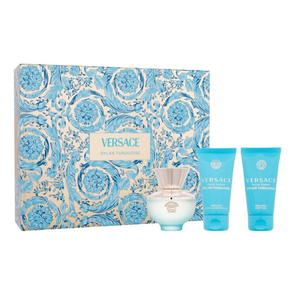 Versace Set Dylan Turquoise Edt  + Body Gel  + Shower Gel