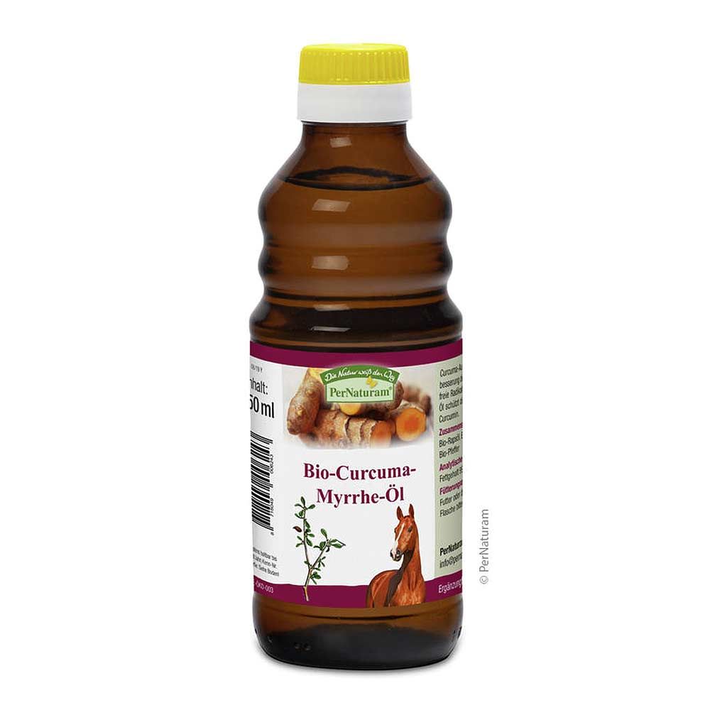 PerNaturam Bio Curcuma Myrrhe Öl Horse