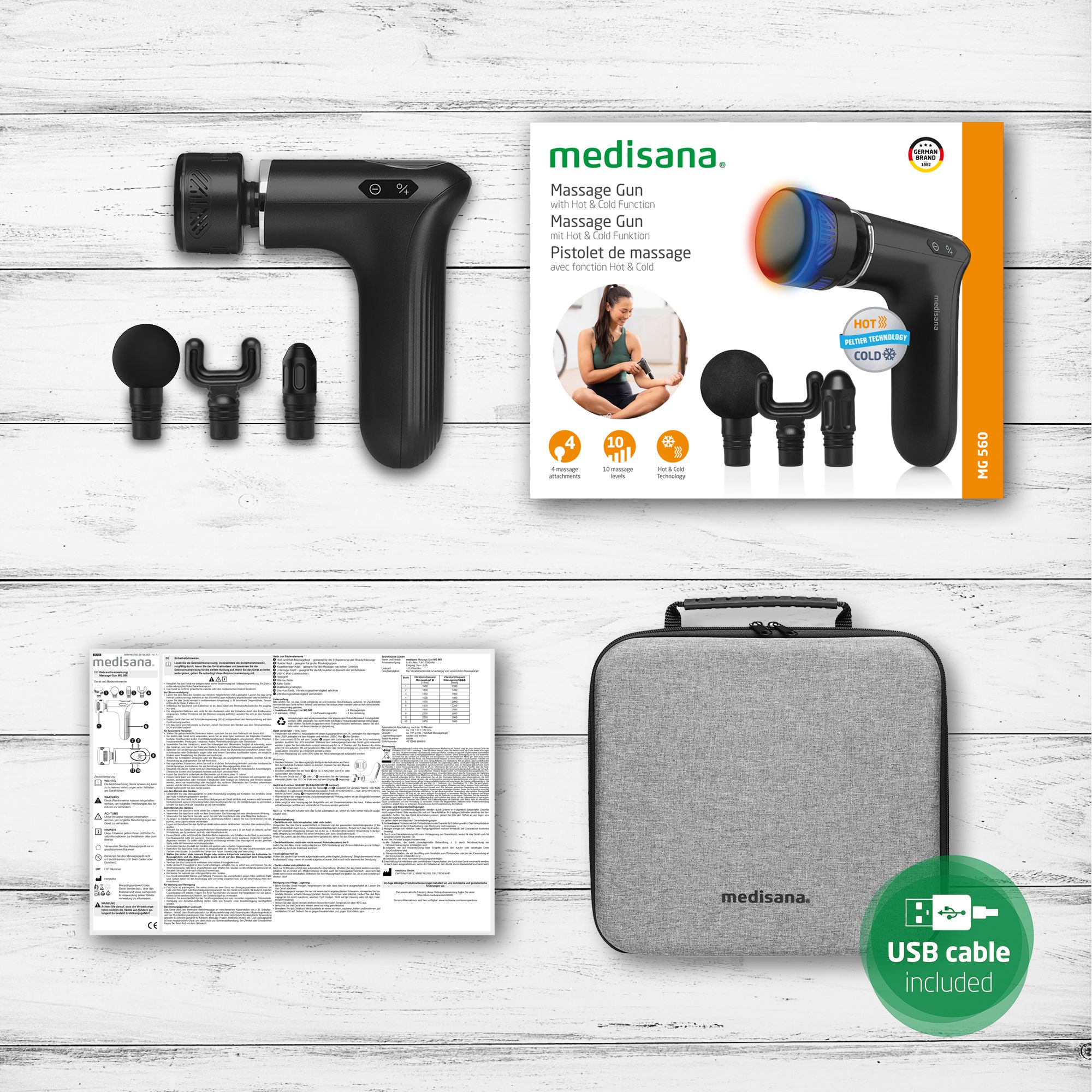 medisana MG 560 Massagepistole