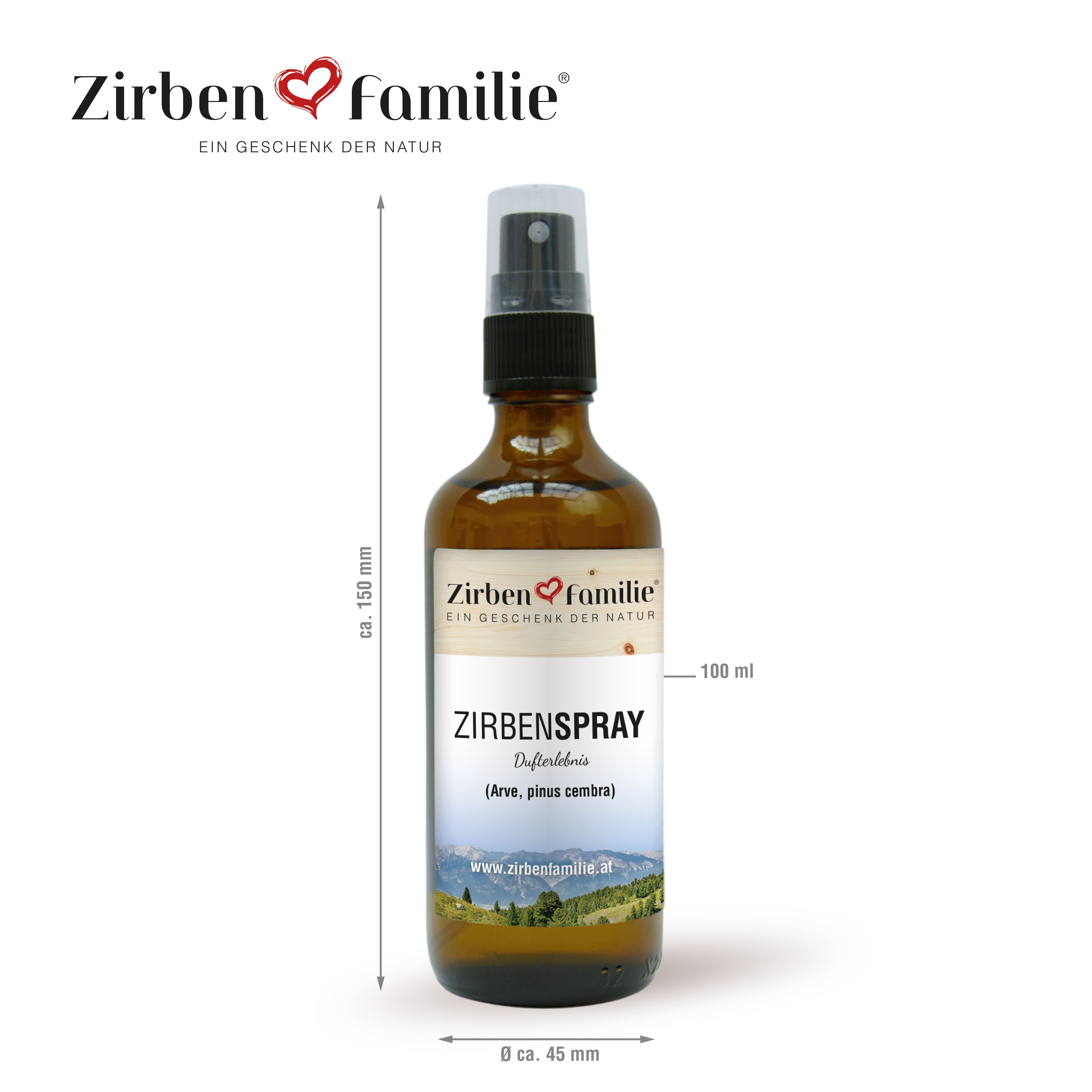 ZirbenFamilie | 3er SPAR Set ZirbenSpray