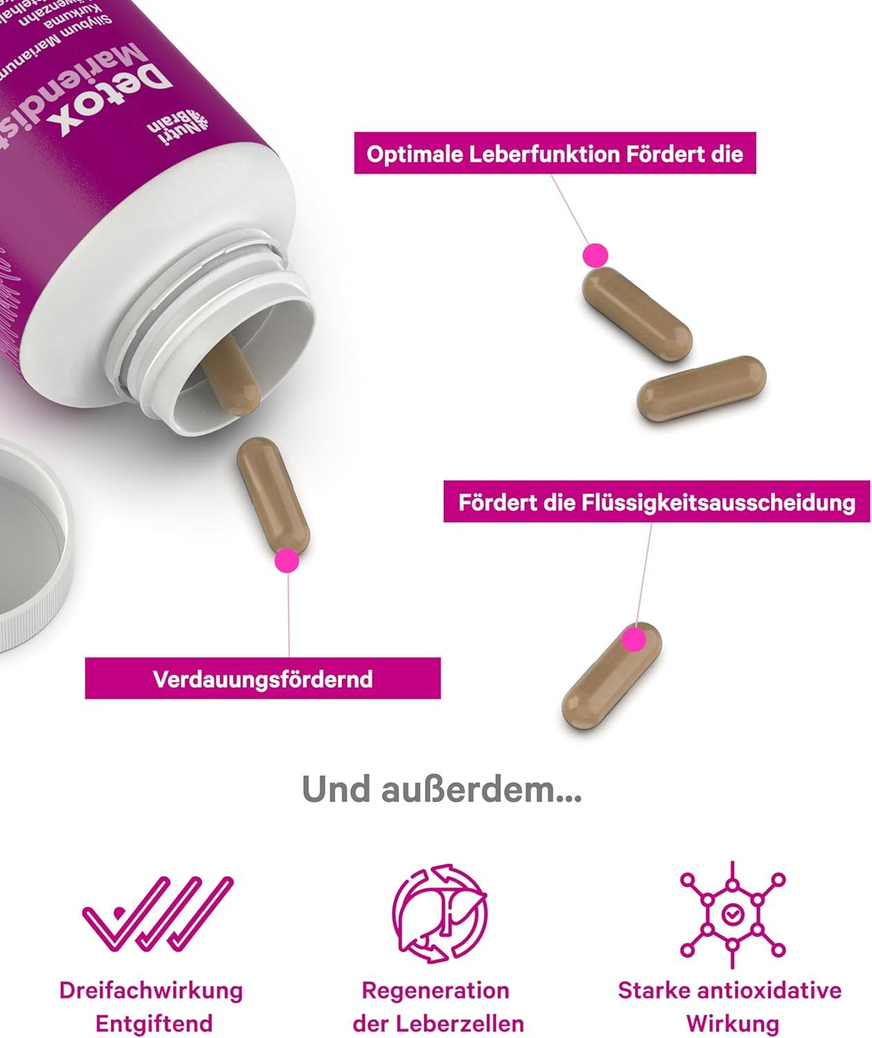 NUTRIBRAIN  Marianendistel Kapseln