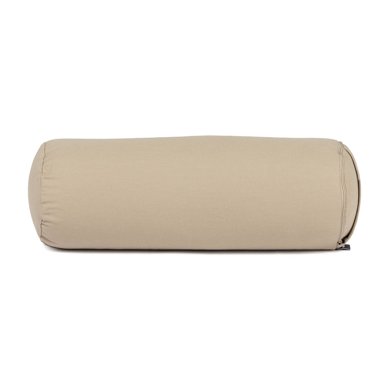 bodhi Yoga MINI BOLSTER ECO (Nackenrolle) Buchweizenschalen light taupe