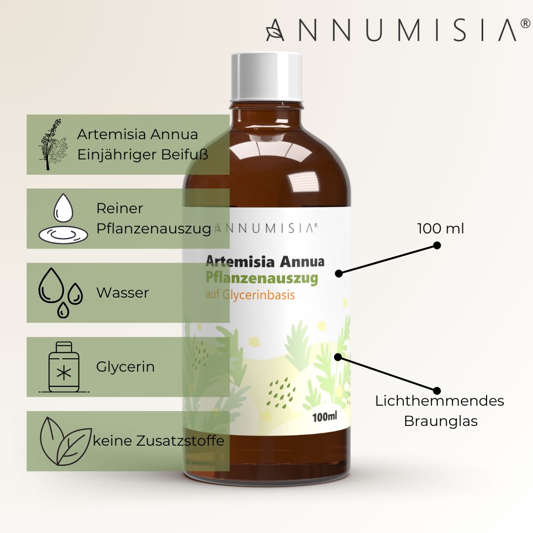 ANNUMISIA® Artemisia Annua Pflanzenauszug mit Glycerin - alkoholfrei