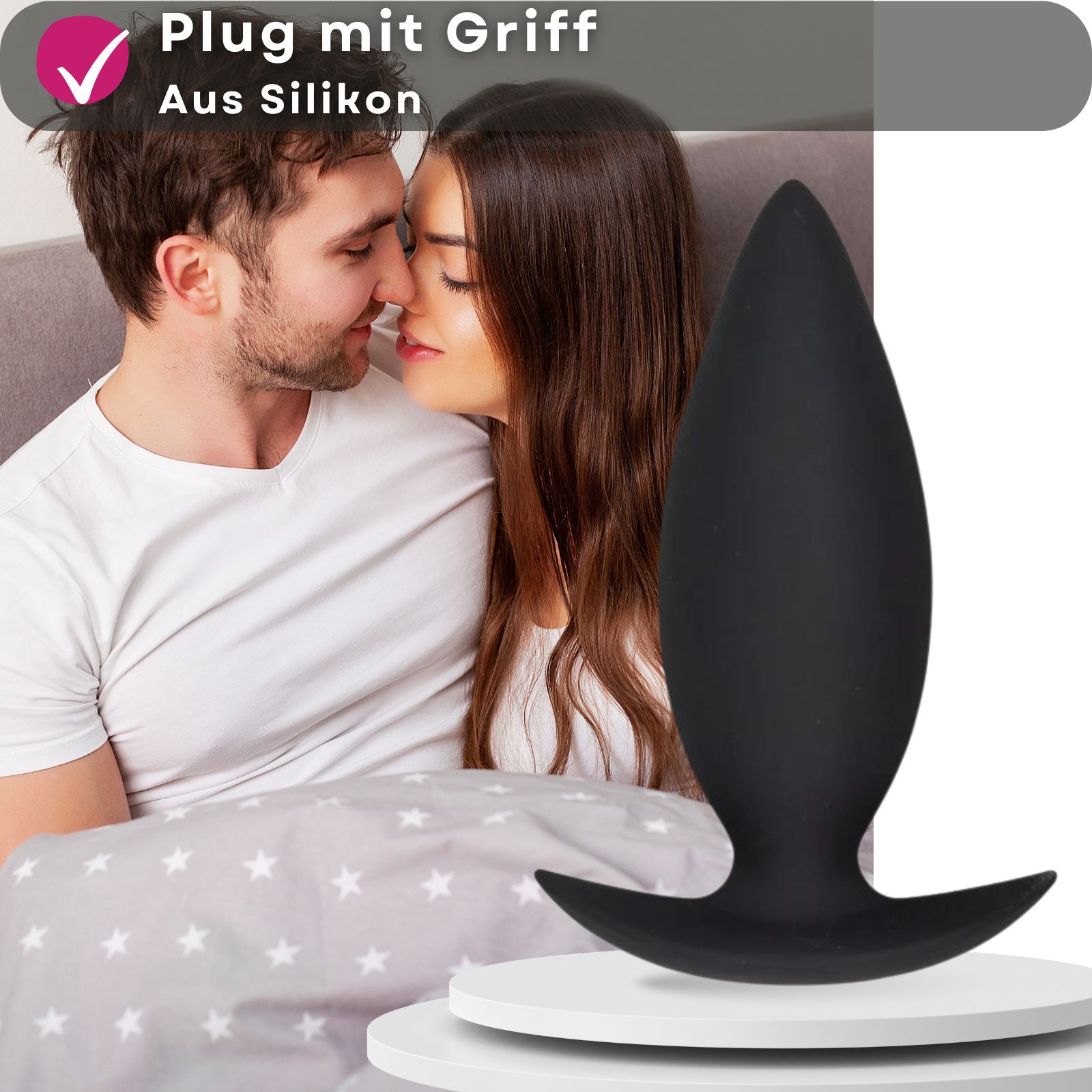 Analplug aus Silikon - Training "Advanced" - Lovelyness