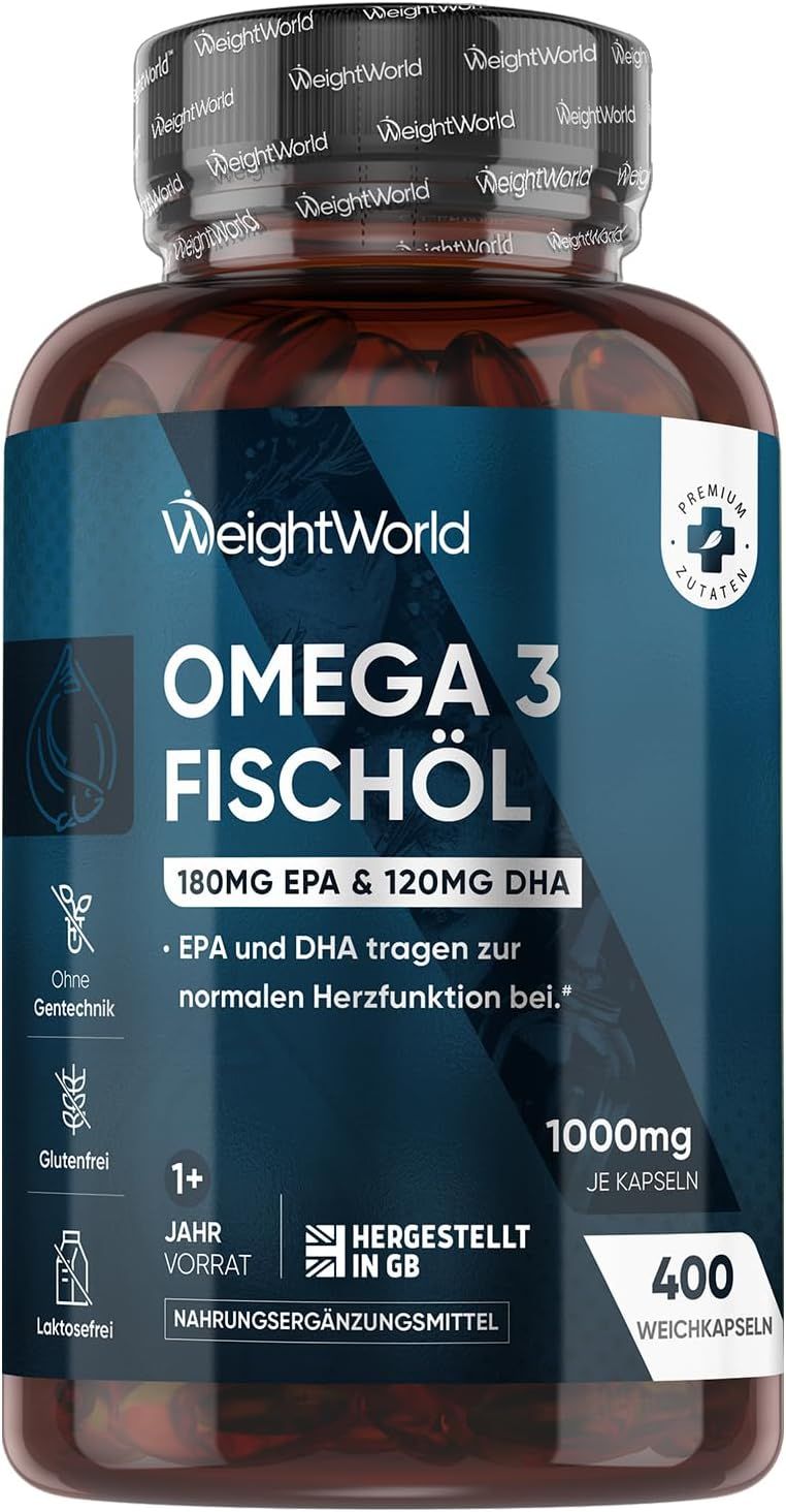 WeightWorld Omega 3 Fischöl V2602-7117