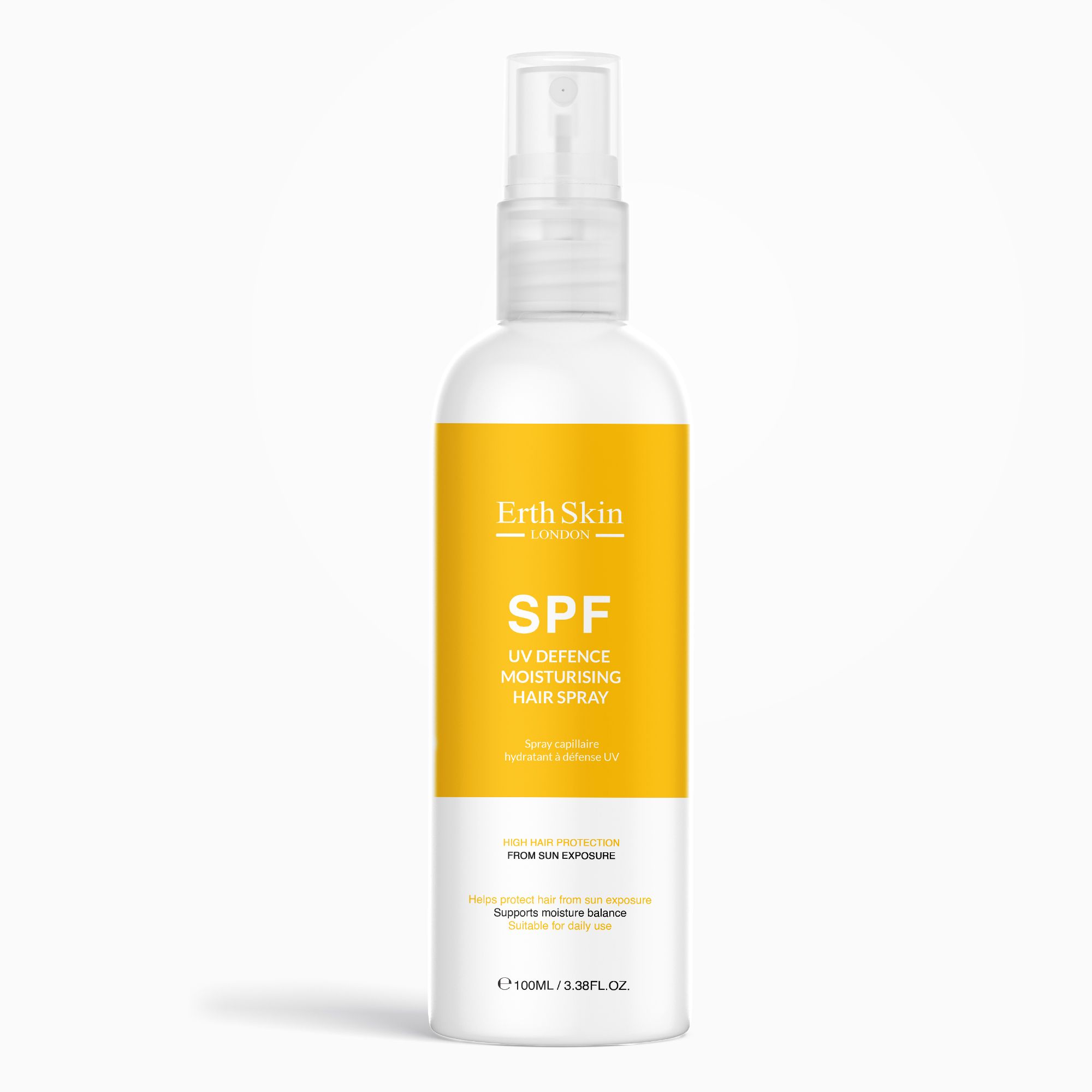 ErthSkin London Feuchtigkeitsspendendes Haarspray mit Lichtschutzfaktor UV-Schutz