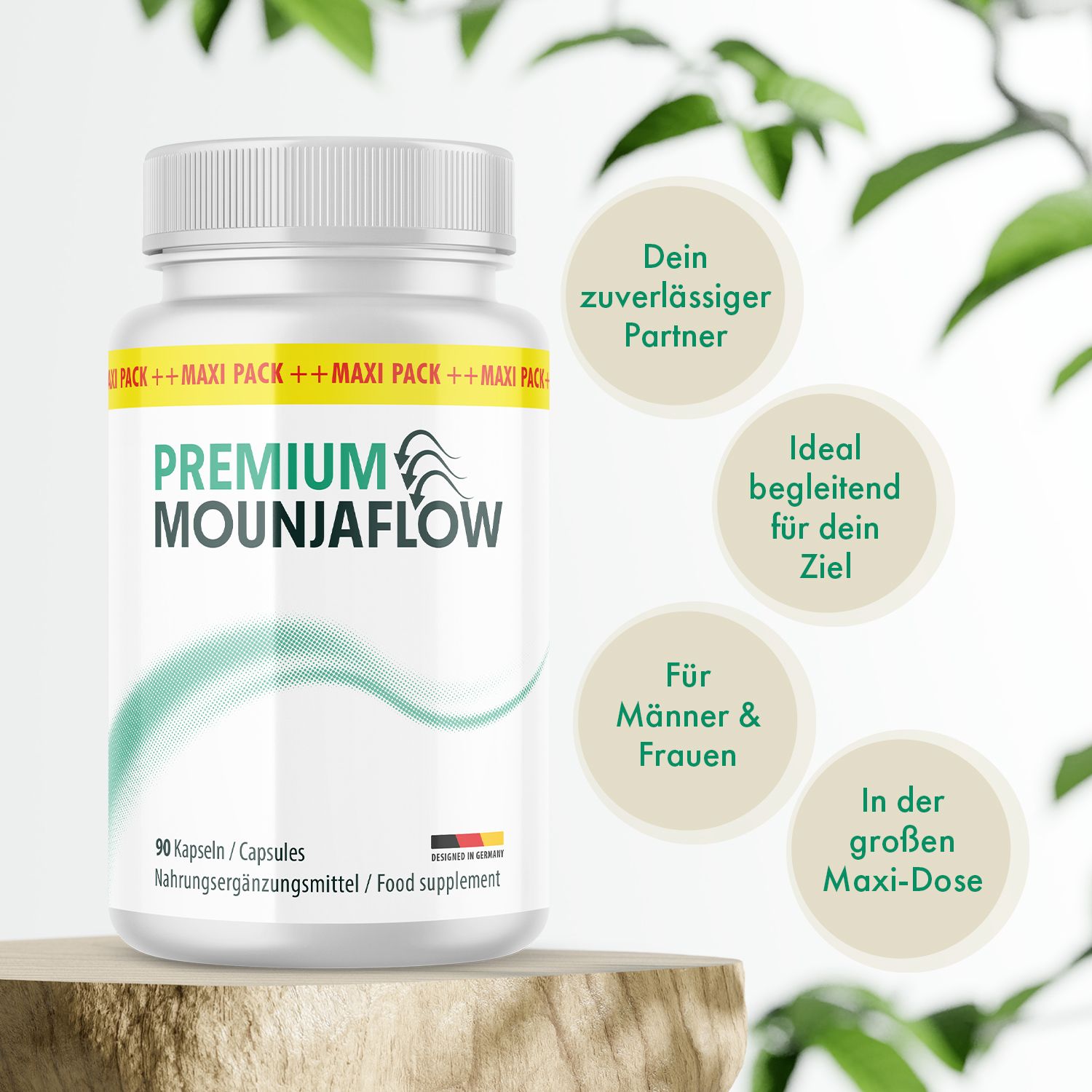 Premium Mounjaflow Kapseln