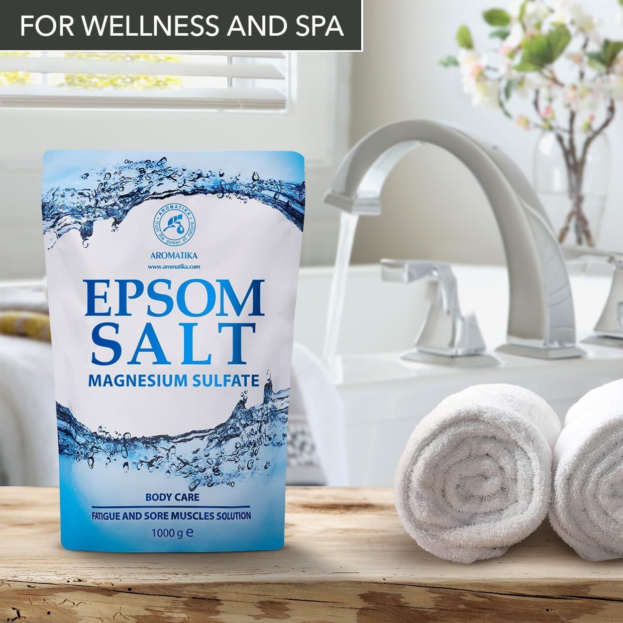 AROMATIKA  Epsom Salz Badesalz