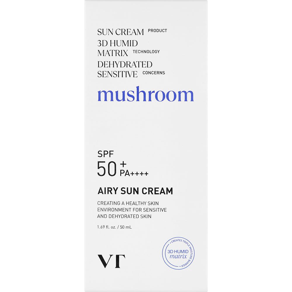 VT COSMETICS Airy Sun Cream Pilz LSF50+