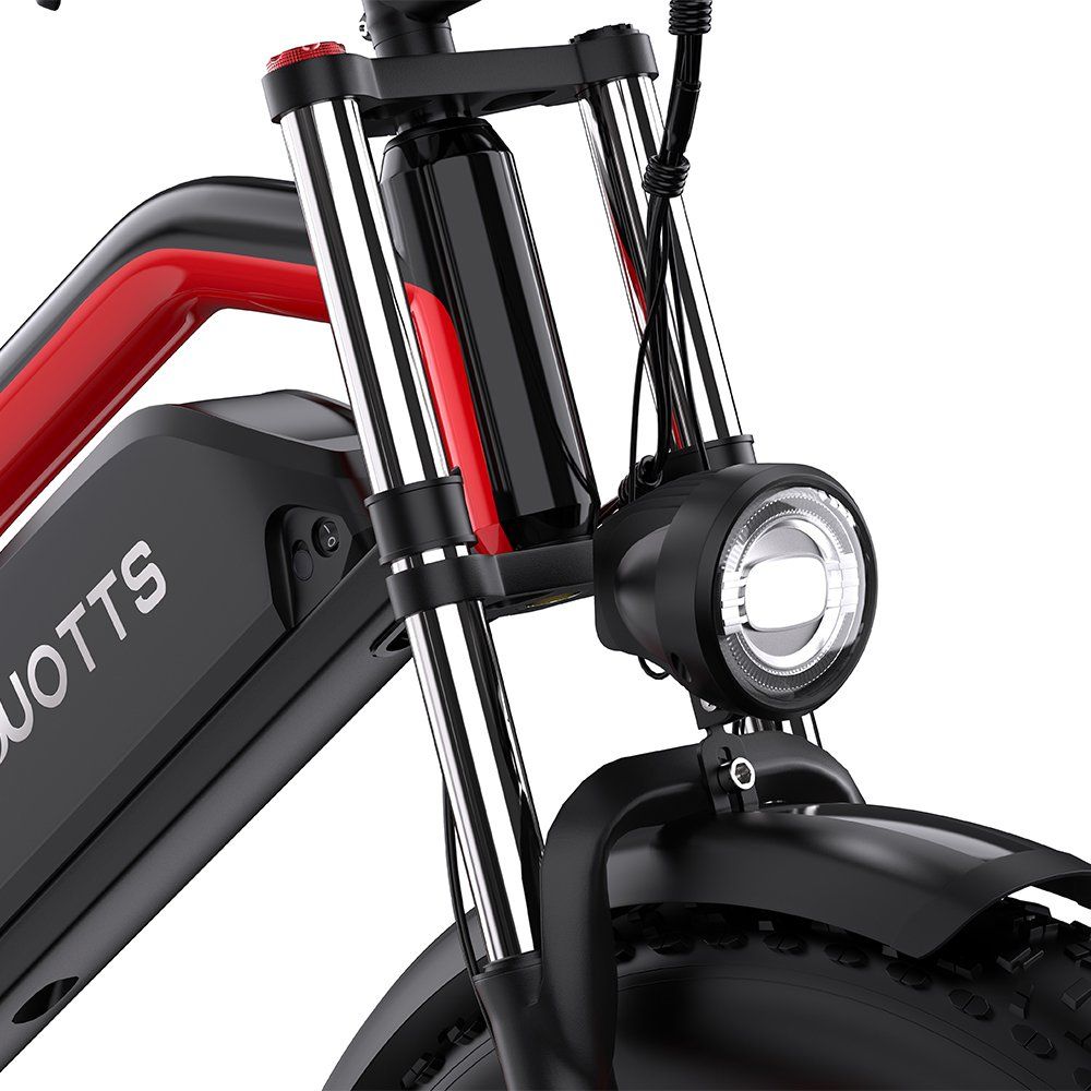 DUOTTS N26 26" Offroad-E-Bike mit Dualmotoren (48 V, 20 Ah)
