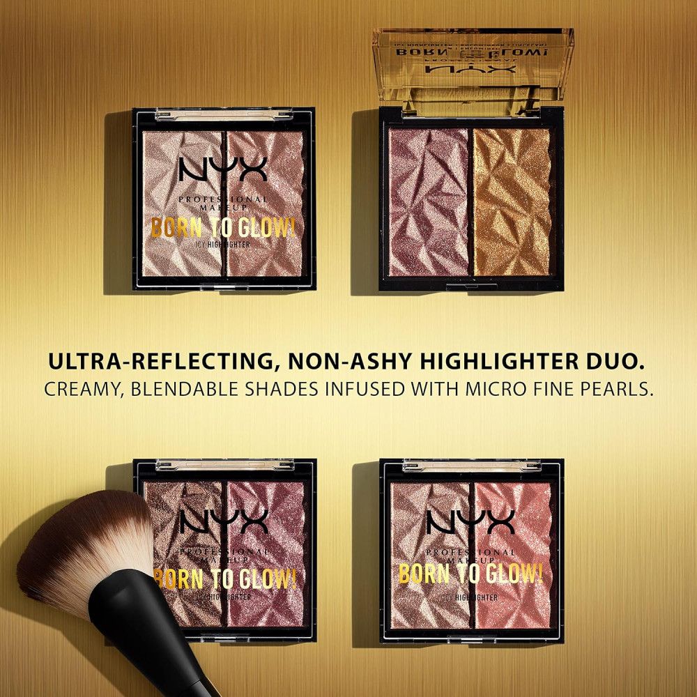 Nyx - Funkelnder Hihlihter Duo - Born To Glow
