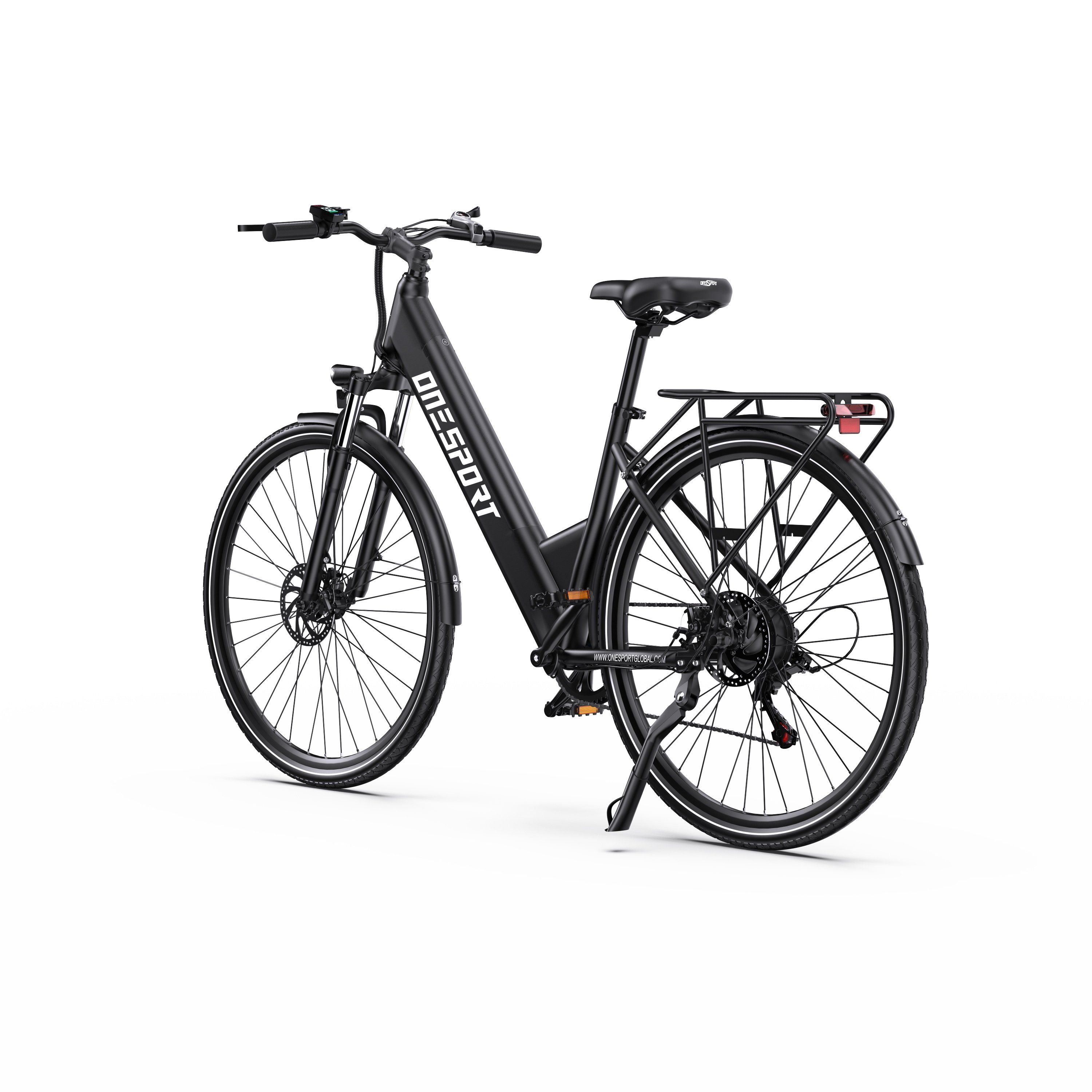 ONESPORT OT12 27,5" City-E-Bike, 36V 13Ah Akku, App-Unterstützung