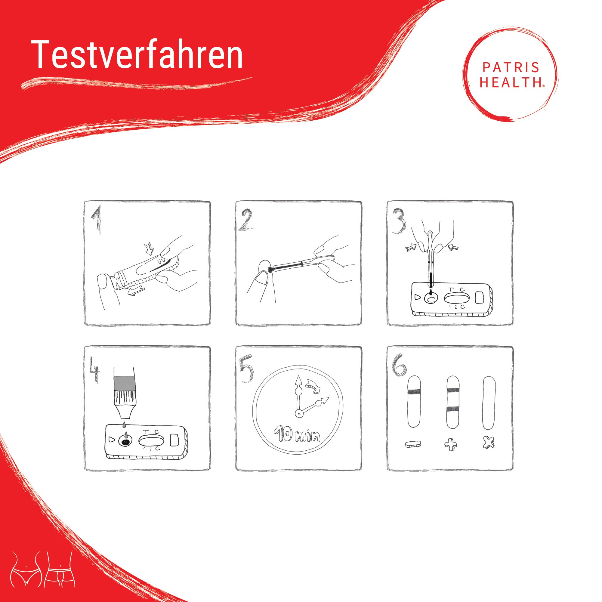 Patris Health® Syphilis Selbsttest