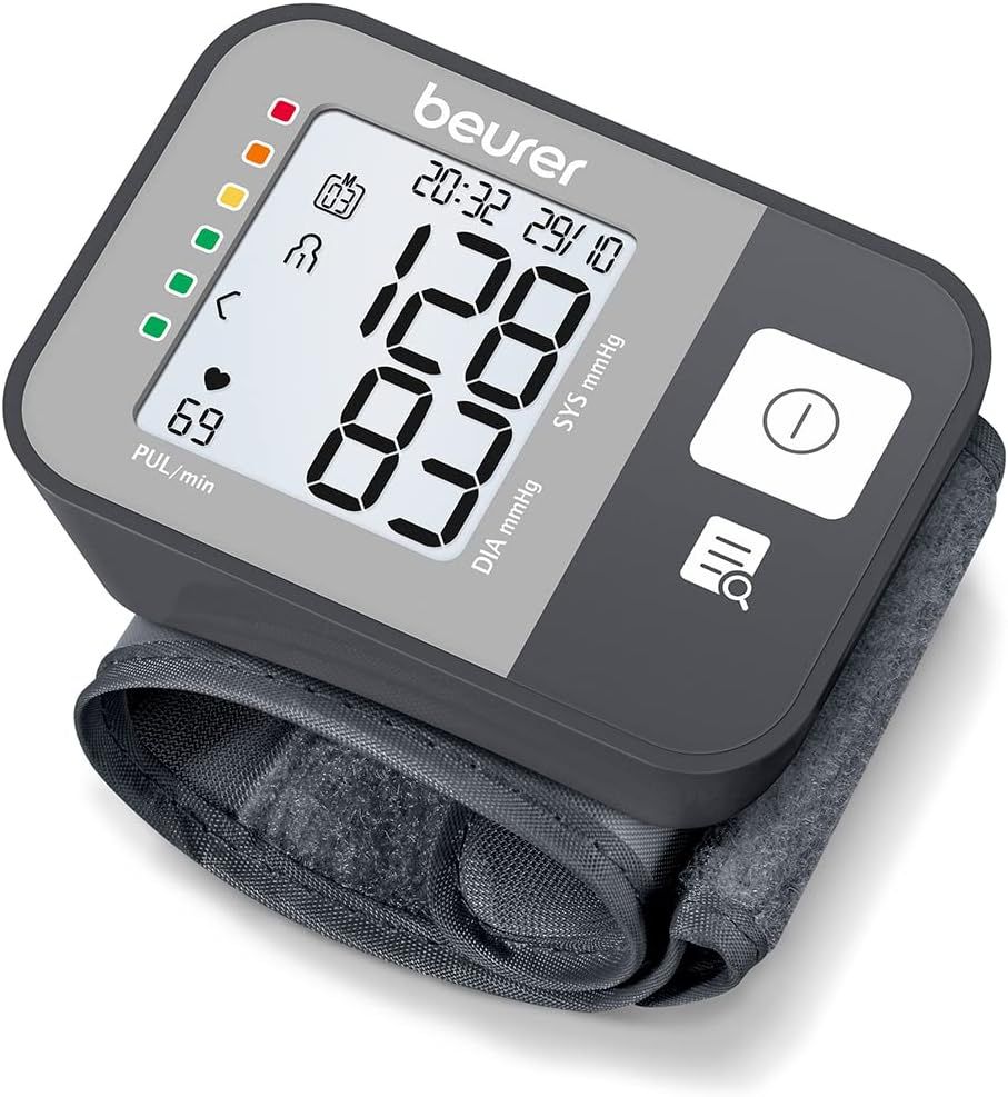 Beurer Handgelenk-Blutdruckmessgerät mit Arrhythmie-Erkennung