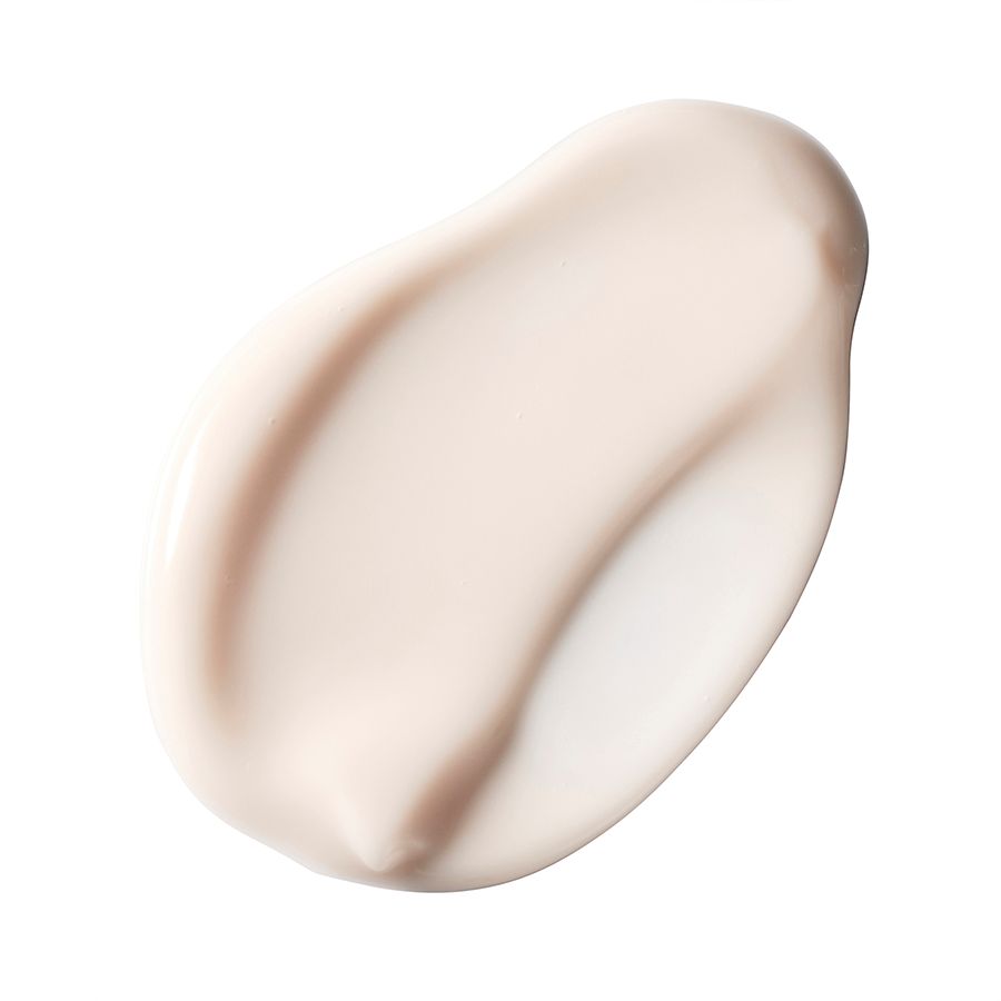 Nahaufnahme einer Creme. Cremige Textur, glatte Oberfläche.