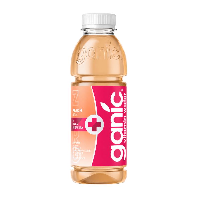 Ganic Vitaminwater Balance Peach ZERO