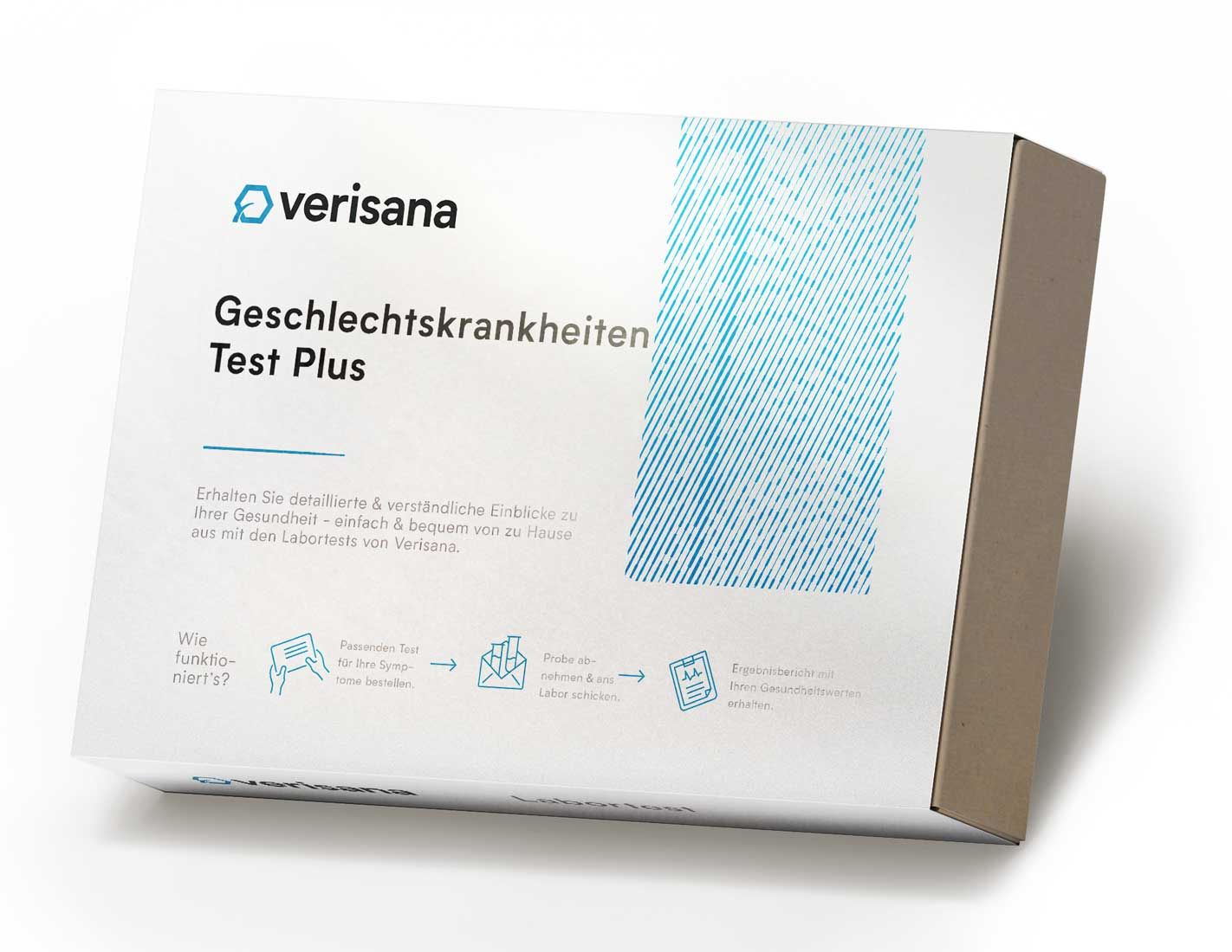 Verisana Geschlechtskrankheiten Test Plus für Frauen