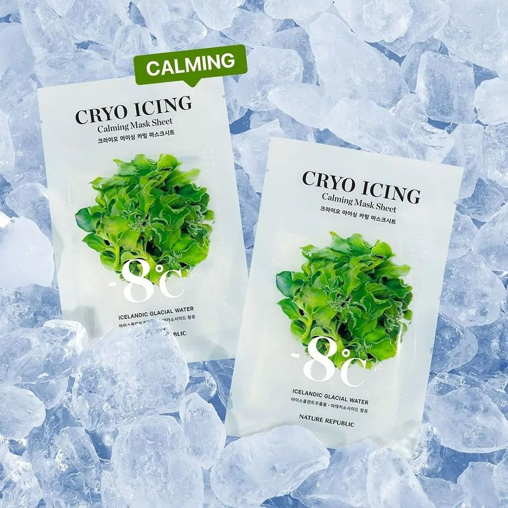 NATURE REPUBLIC Cryo Icing Calming Sheet Face mask