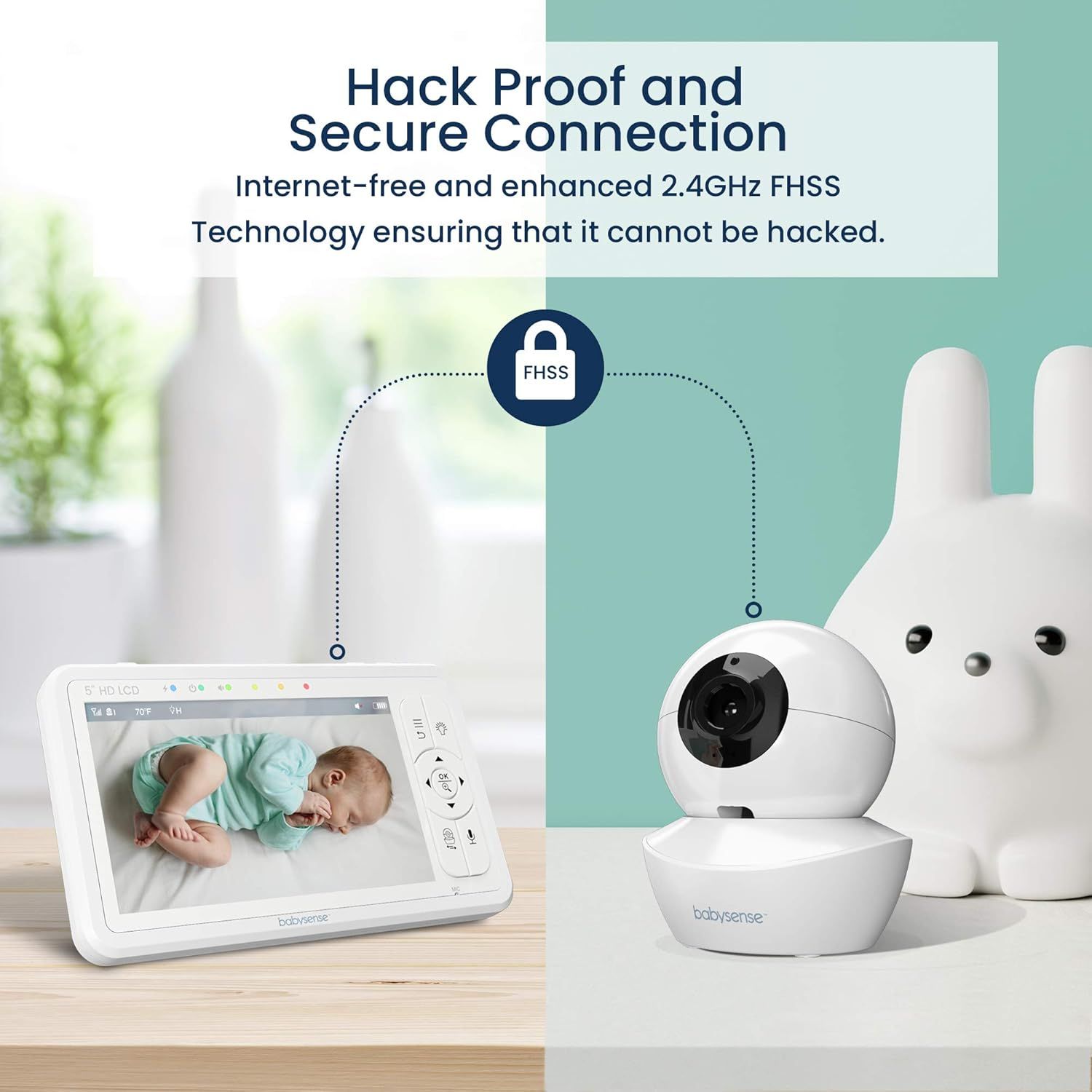 Babysense Babyphone mit Kamera