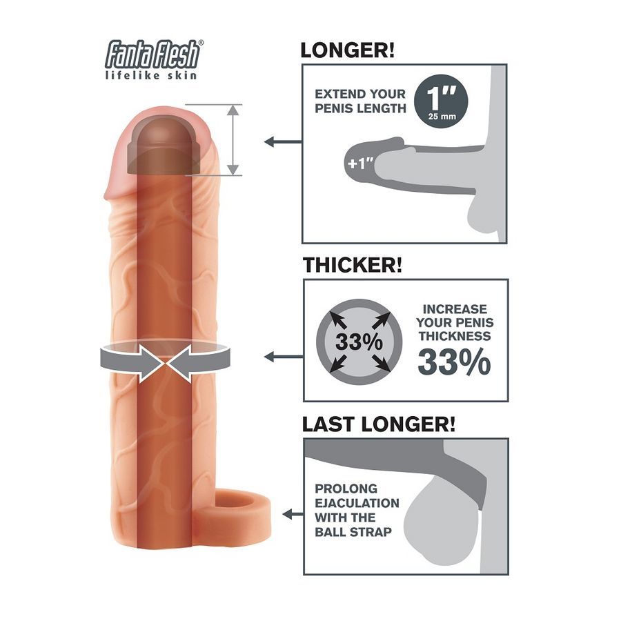 Fantasy X-Tensions - Perfect 1“ Extension with Ball Strap