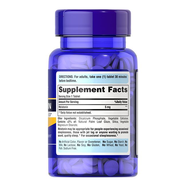 Puritan's Pride Melatonin 5 mg