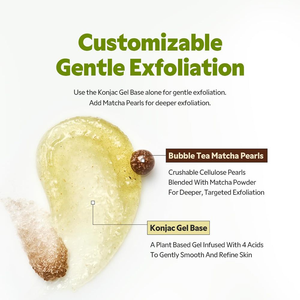 TIRTIR Matcha Bubble Tea Peeling – sanftes Peeling mit Matcha & Konjac