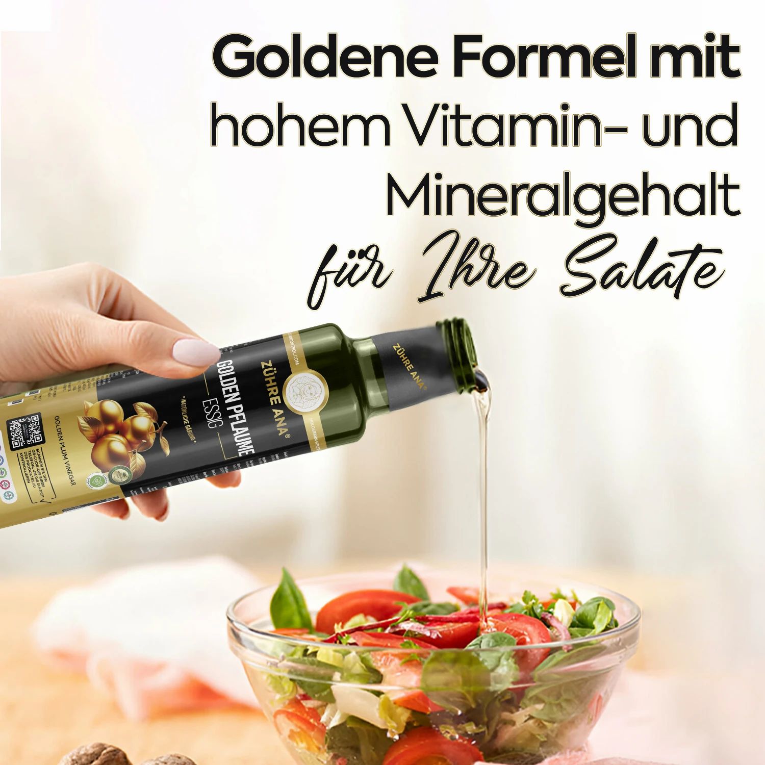 Zühre Ana | Goldener Pflaumenessig