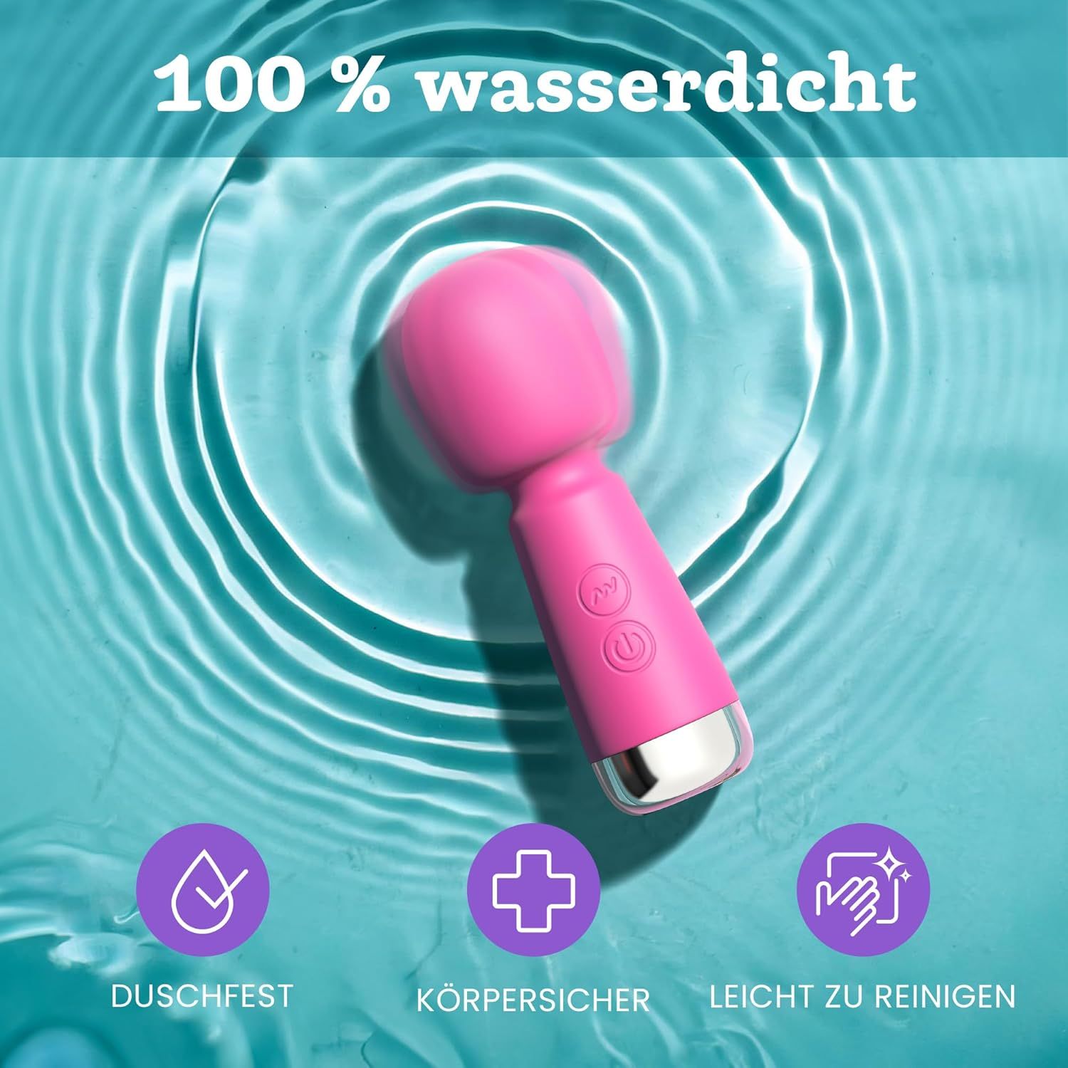 Oliver James Bullet Mini Vibrator Rosa