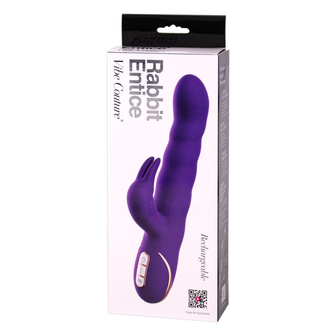 Rabbitvibrator „Entice“ | 10 Vibrationsmodi | Vibe Couture