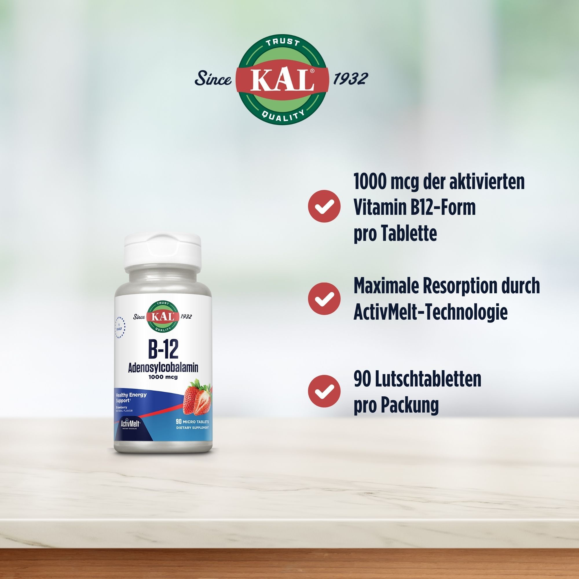 KAL Adenosylcobalamin B12 ActivMelt