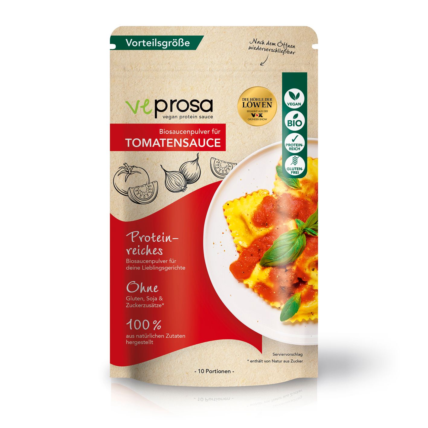 veprosa BIO Saucenpulver für Tomatensauce