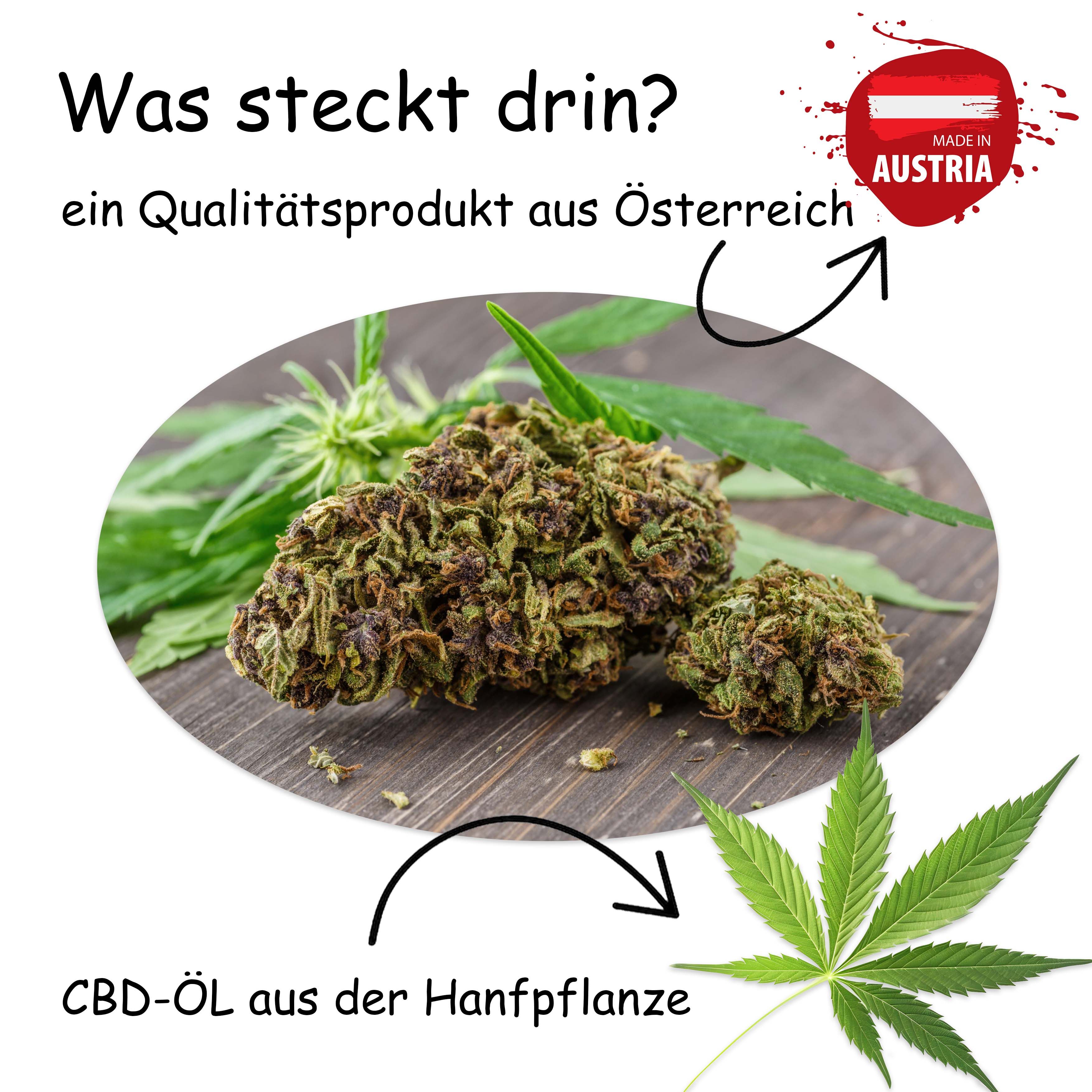 PURE DROPS CBD ÖL für Tiere Bundle 2+1 Gratis CBD Vollspektrum aus Österreich Naturextrakt