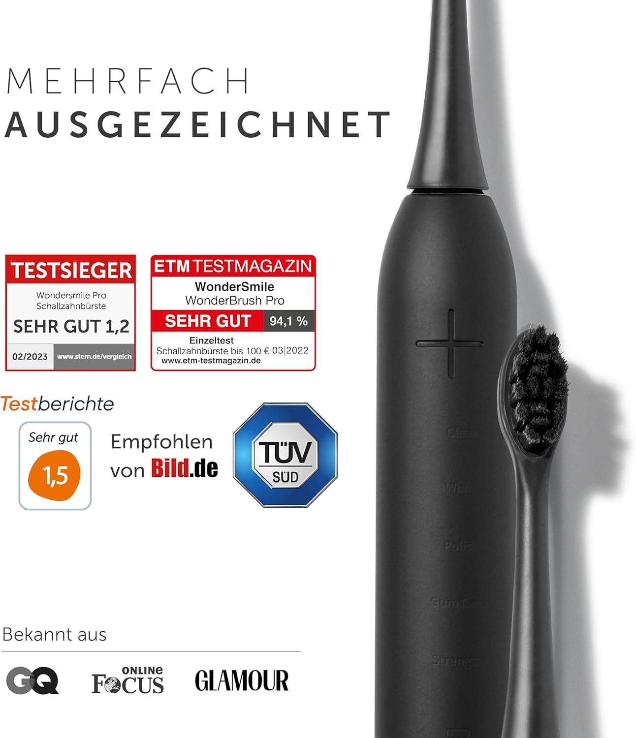 Wondersmile Travel Care Bundle Ultimate Black