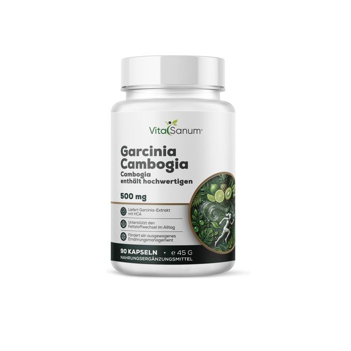 VitaSanum Garcinia Cambogia Kapseln, 90 Stück.