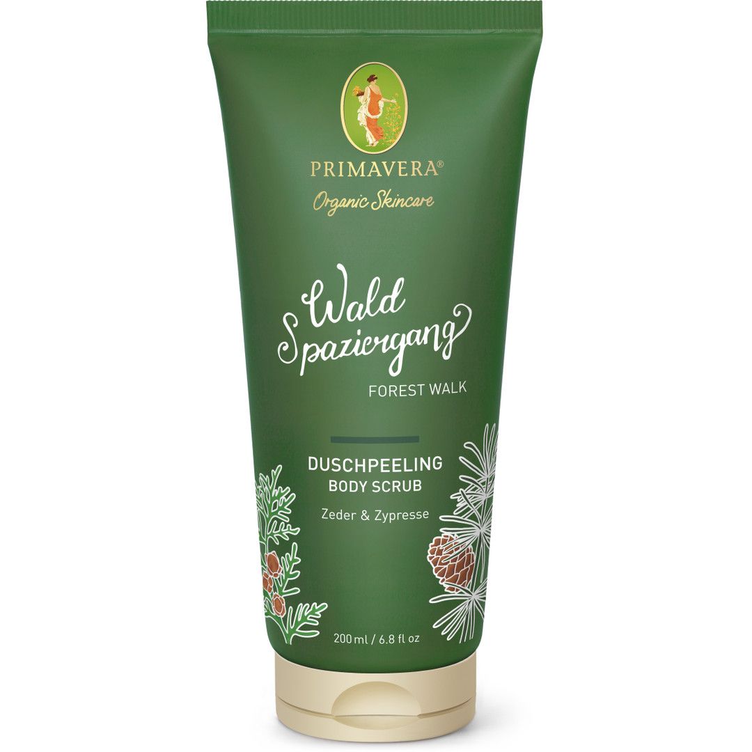 Primavera Organic Skincare Duschpeeling Waldspaziergang