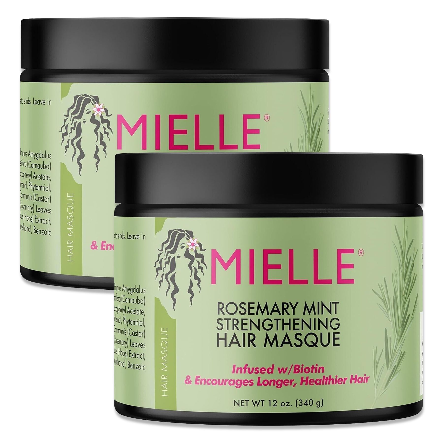 Mielle Organics Haarmaske Rosmarinöl Minze für Haarpflege
