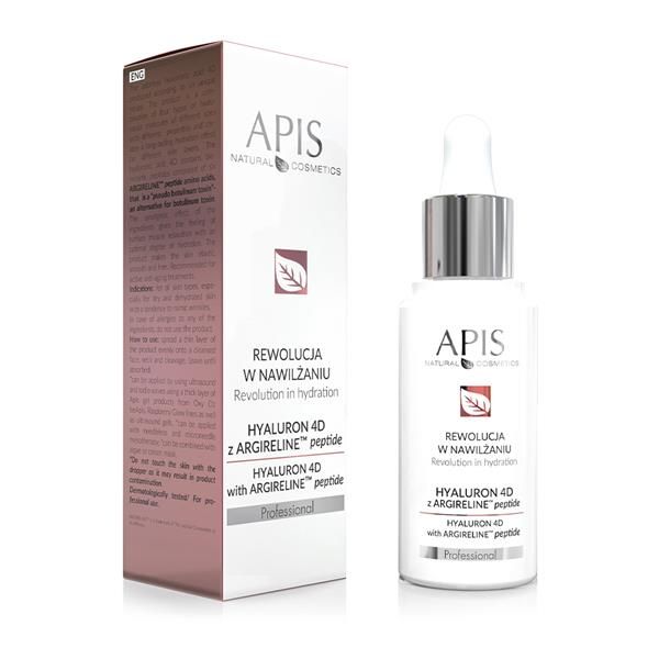 APIS REVOLUTION IN HYDRATION, Hyaluron 4D mit Argireline TM peptide, Anti-Aging,