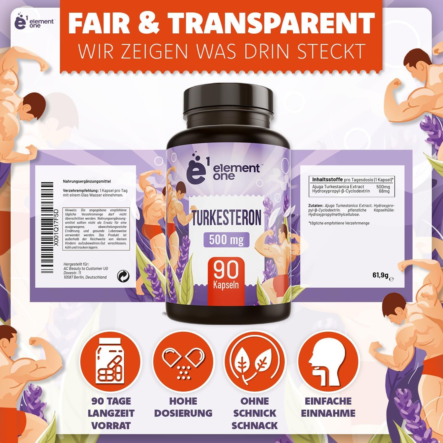 Element One Turkesterone