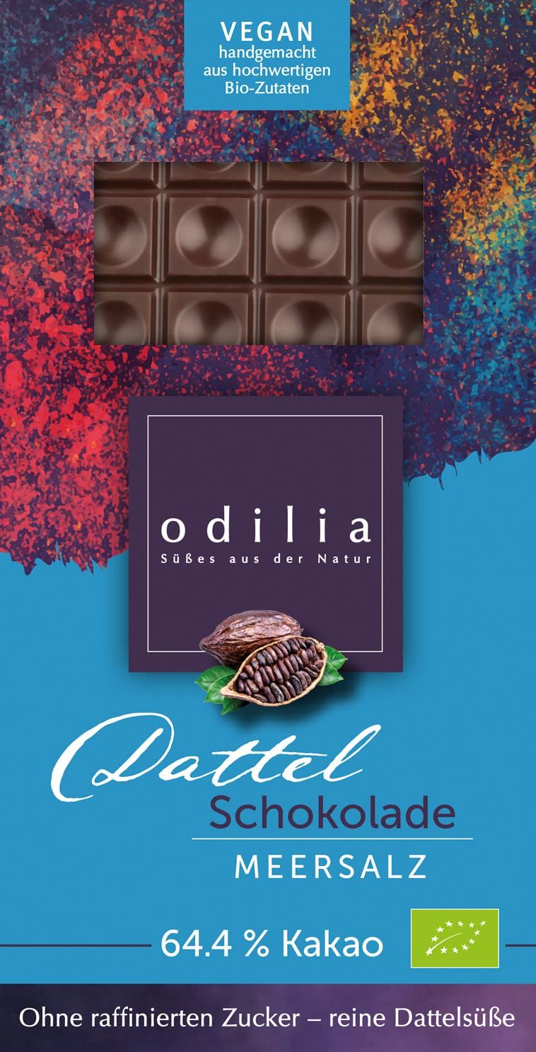 odilia Bio Dattel Schokolade mit Meersalz