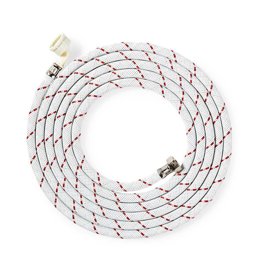 Nedis Nylon Zulaufschlauch / 1/2'' / 3/4'' / 10 Bar / 90 °C / 4.00 m / Anwendung: Schüssel / Wasch