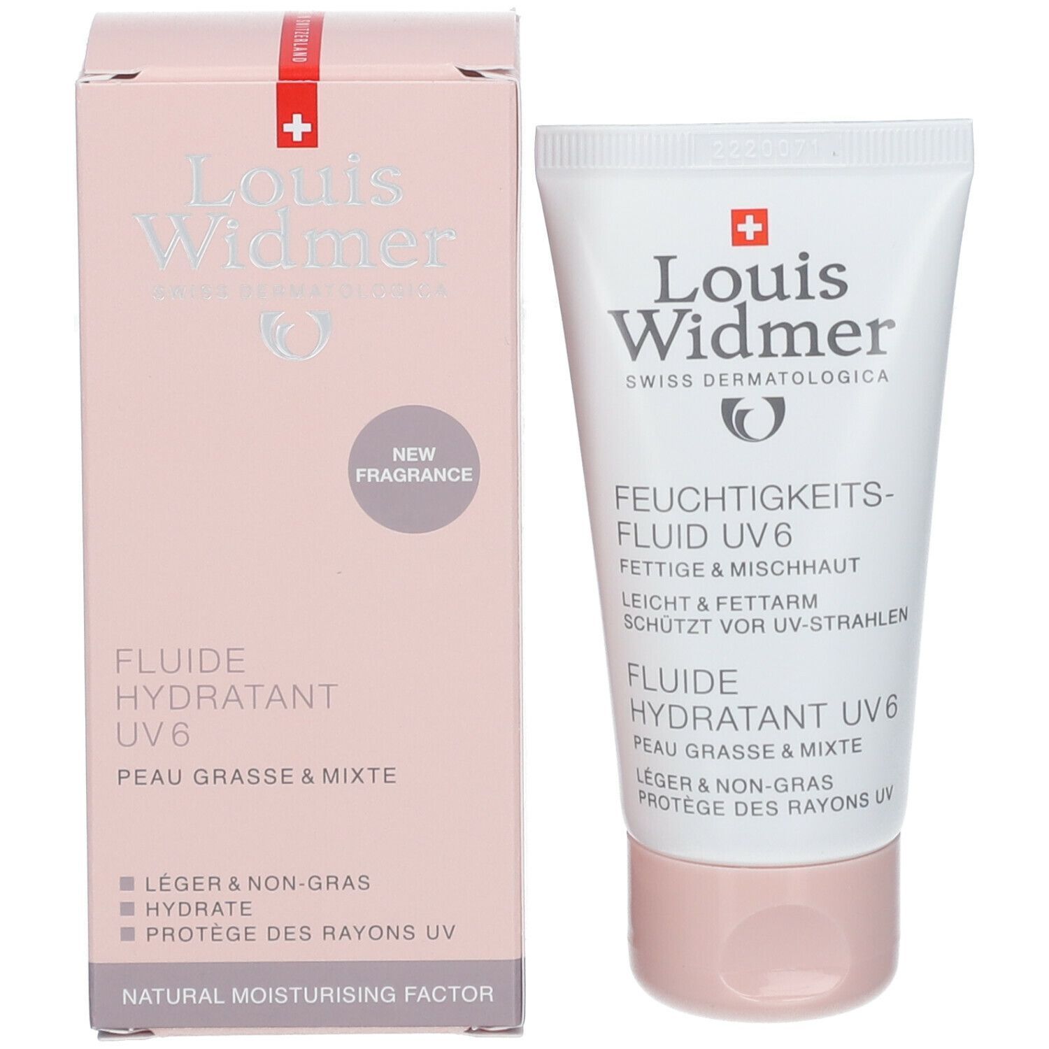 Louis Widmer Feuchtigkeitsfluid UV 6 leicht parfümiert