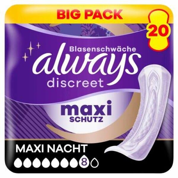 Always Discreet Inkontinenz-Einlagen