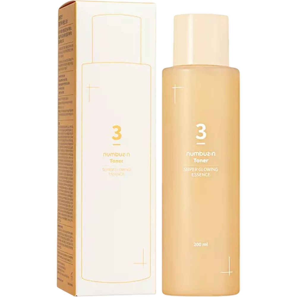 NUMBUZIN No.3 Super Glowing Essence Brightening Face Toner