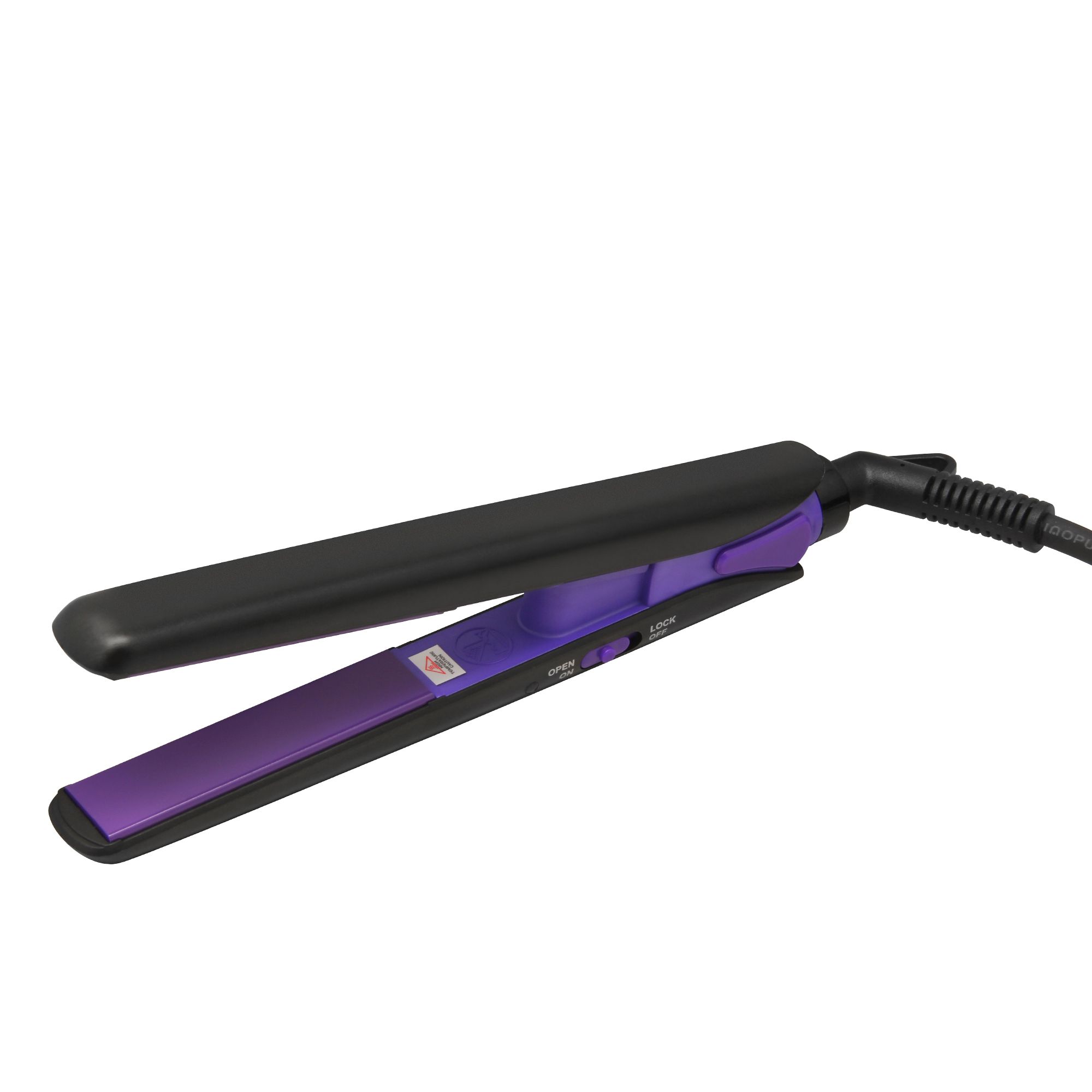 ErthSkin London  Straight Fix Mini Haarstyler Schwarz