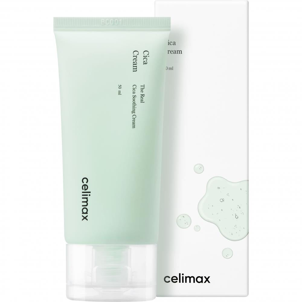 CELIMAX The Real Cica Beruhigungscreme – beruhigende Gesichtscreme mit Centella