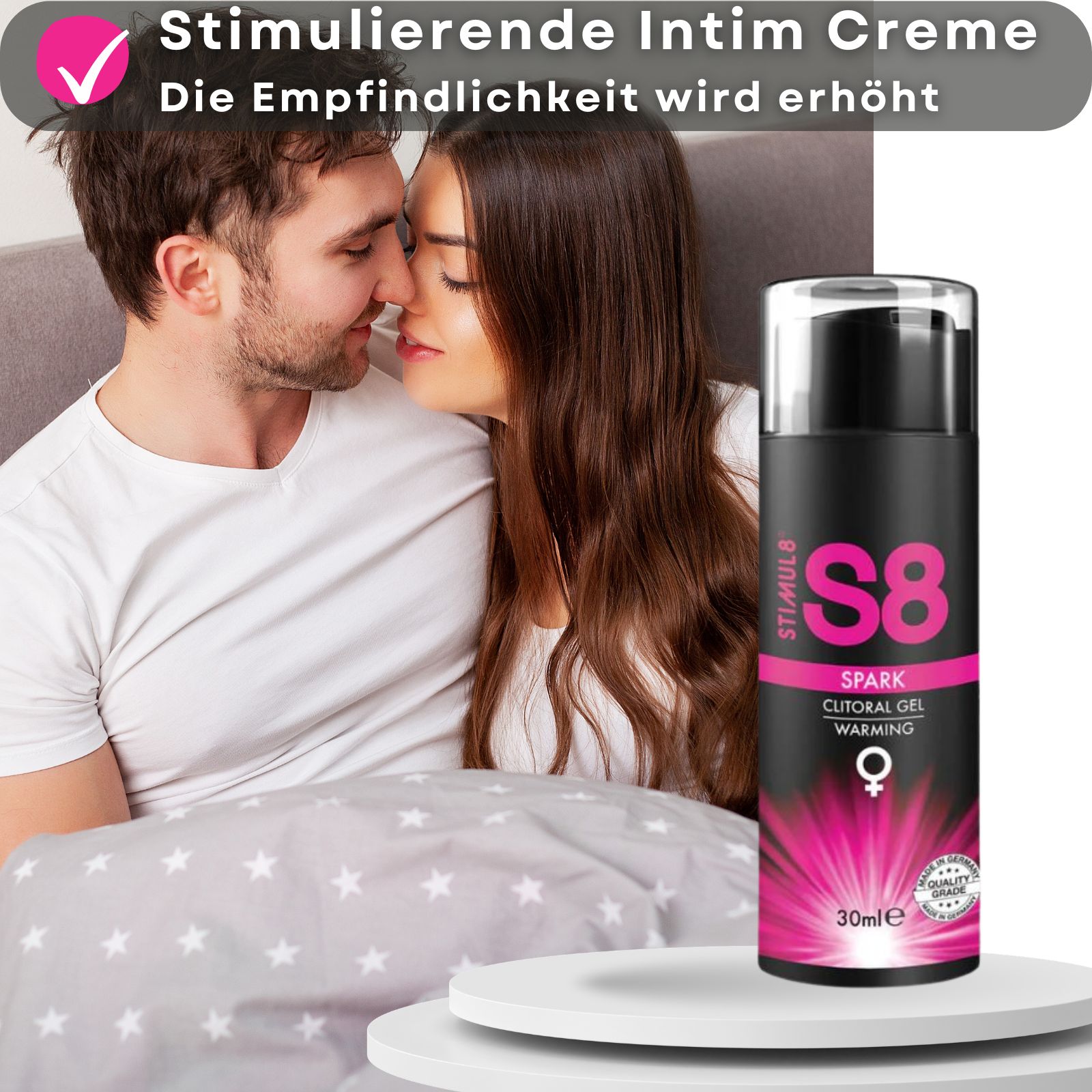 Stimulierende Vagina Intim Creme - S8 - Spark