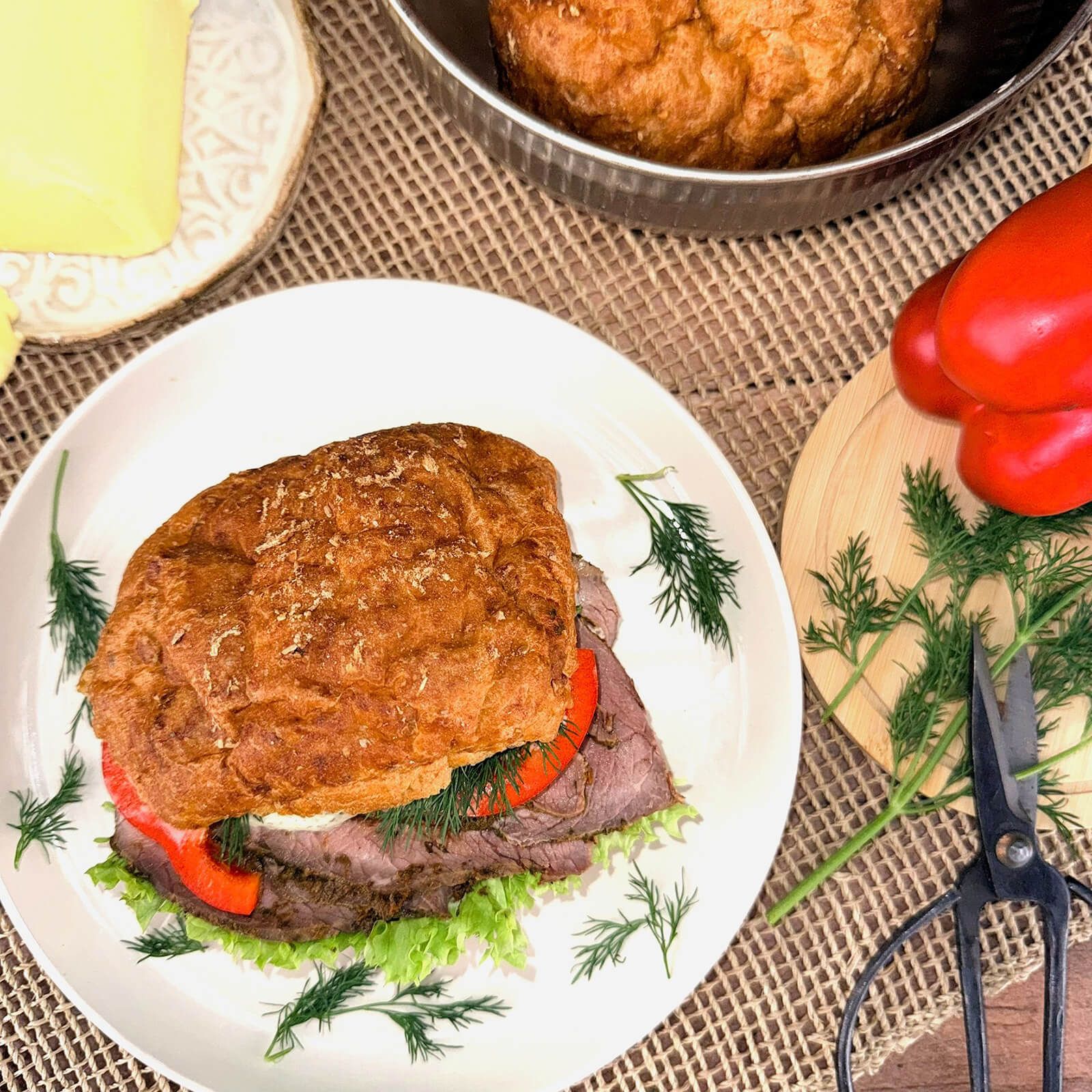 Locawo Low Carb Eiweissbrötchen