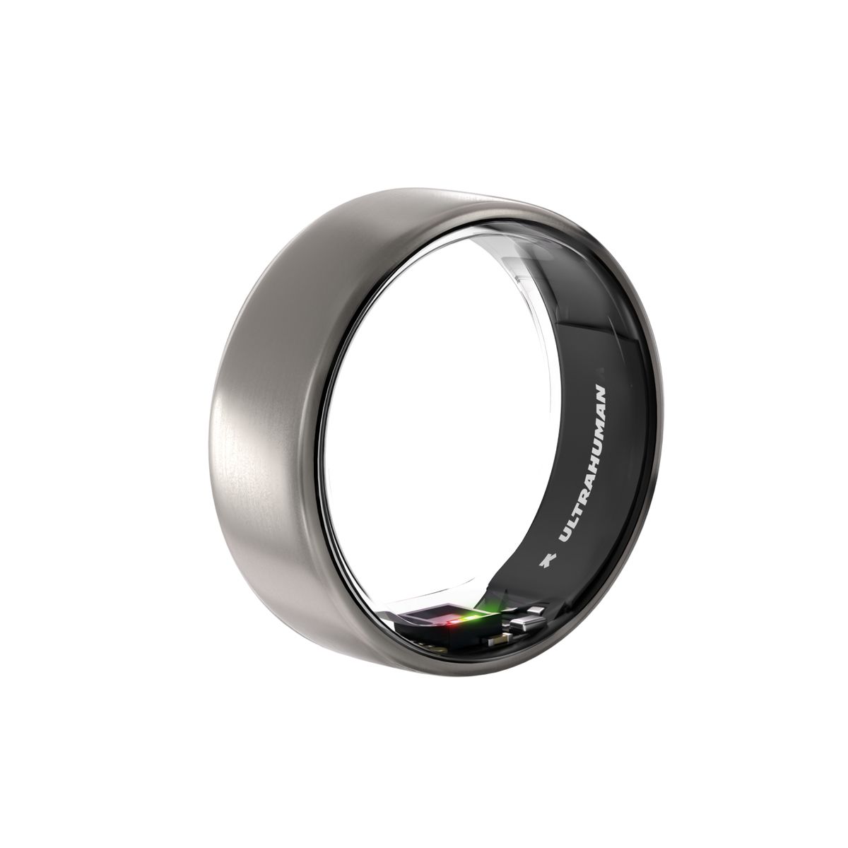 Ultrahuman AIR Smart Ring, Raw Titanium- Größe 10