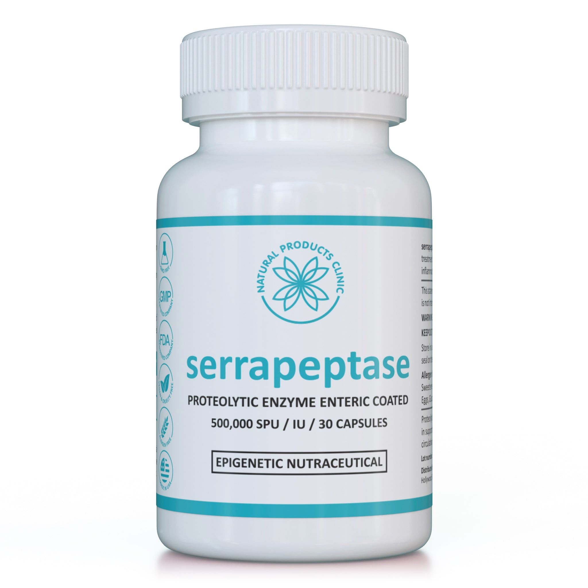Natural Products Clinic Serrapeptase 500000 SPU pro Kapsel